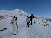 Salita invernale al Rifugio Capanna 2000 in Alpe Arera con freddo e gelo il 3 gennaio 2010